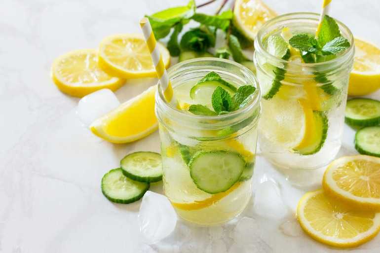 Напиток с имбирем и лимоном для похудения