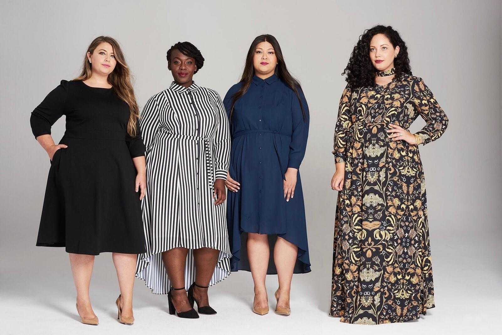 Мода для полных женщин: 100 фото стильных трендов 2020 года