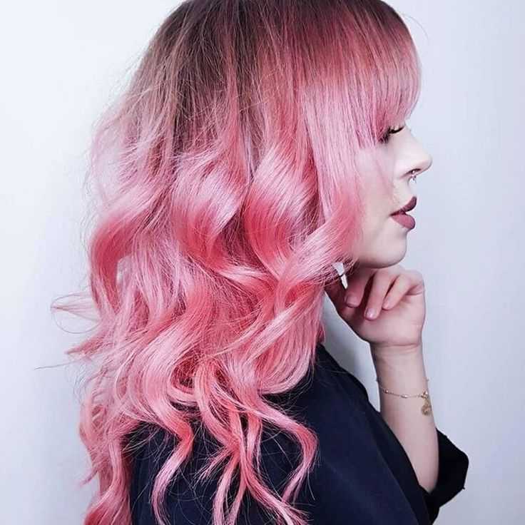 Розовый цвет волос: пепельный, нежный, яркий, светлый, краска