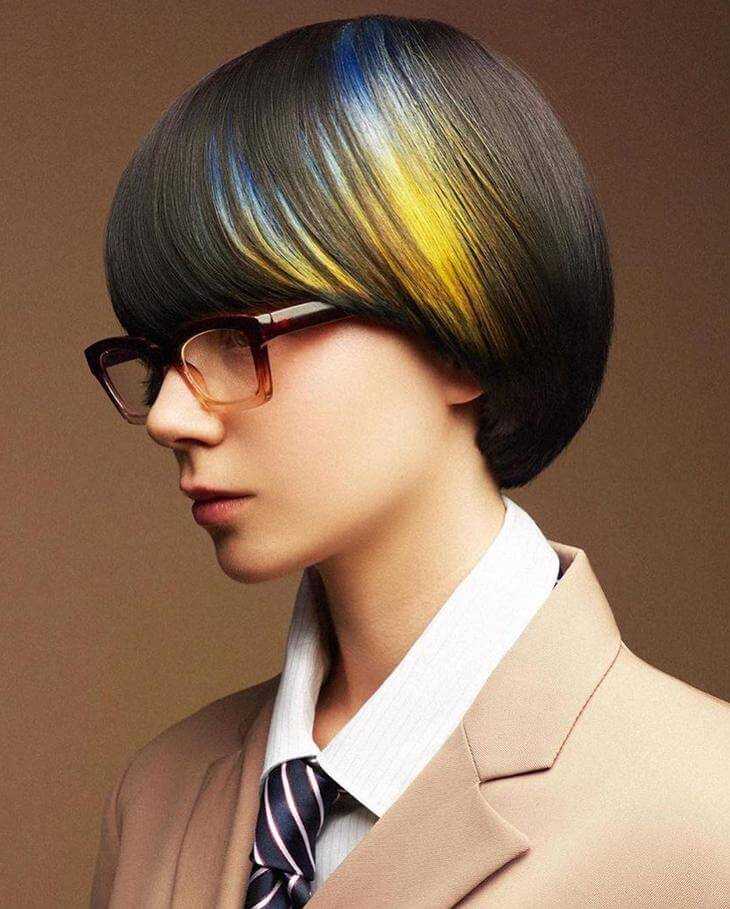 Модное окрашивание 2021 на короткие волосы (50 фото) - идеи и тенденции
