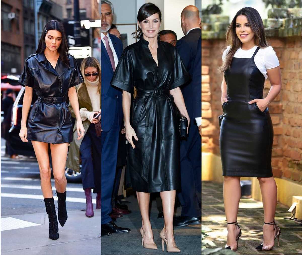 Кожаные платья – с чем носить в 2020: фото модных образов
с чем модно носить кожаные платья — modnayadama