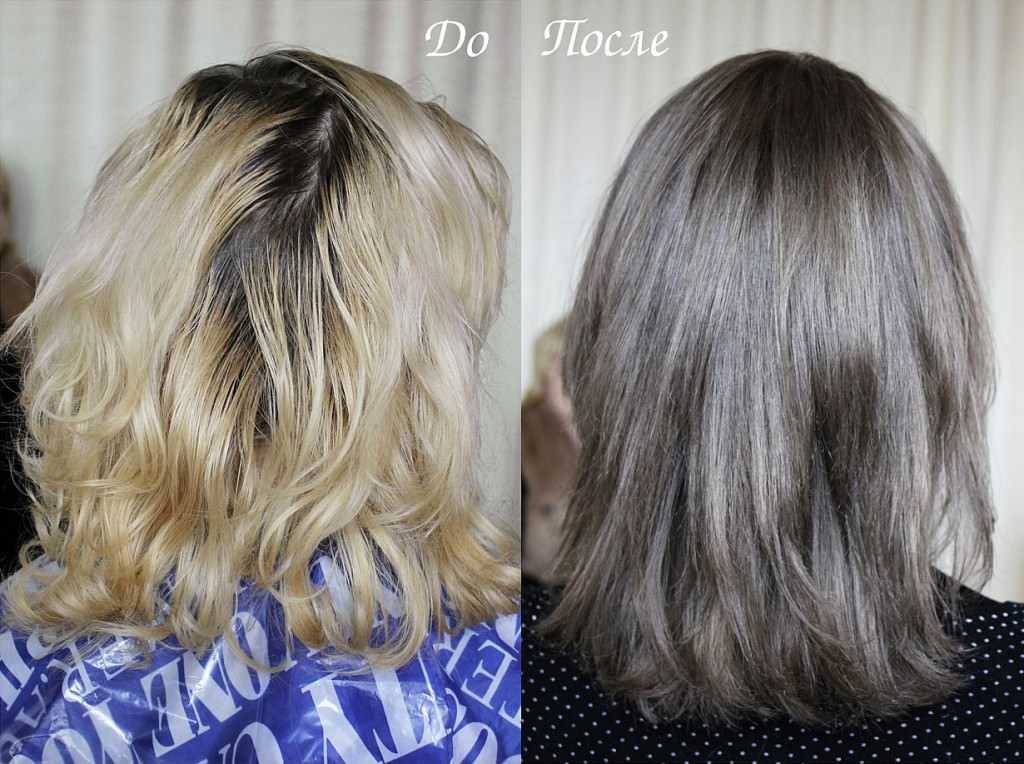 Делаем обратное мелирование на светлые волосы: фото до и после. потрясающий результат! | | prod make up