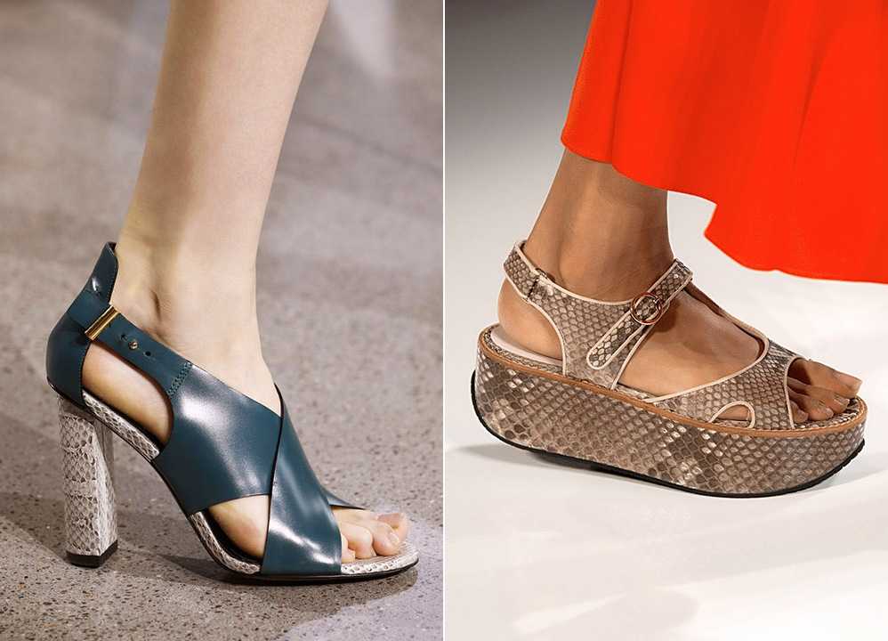 Обувь года модные тенденции лета