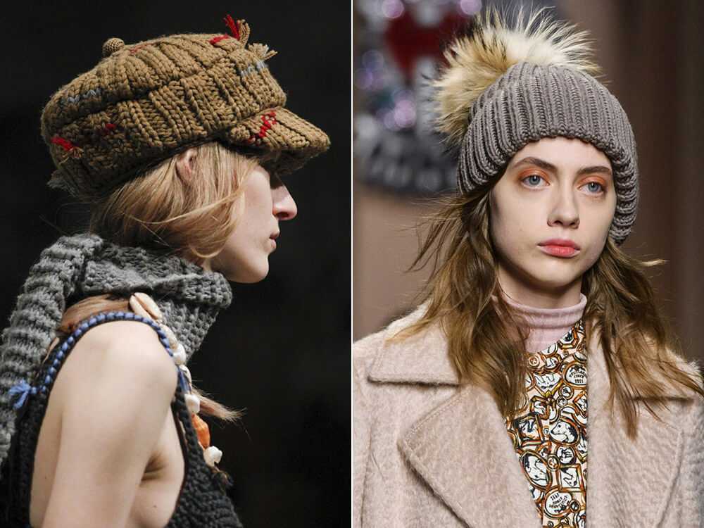 Топ идей: самые красивые вязаные шапки 2021-2022, женские вязаные шапки зима - фото, тенденции, новинки