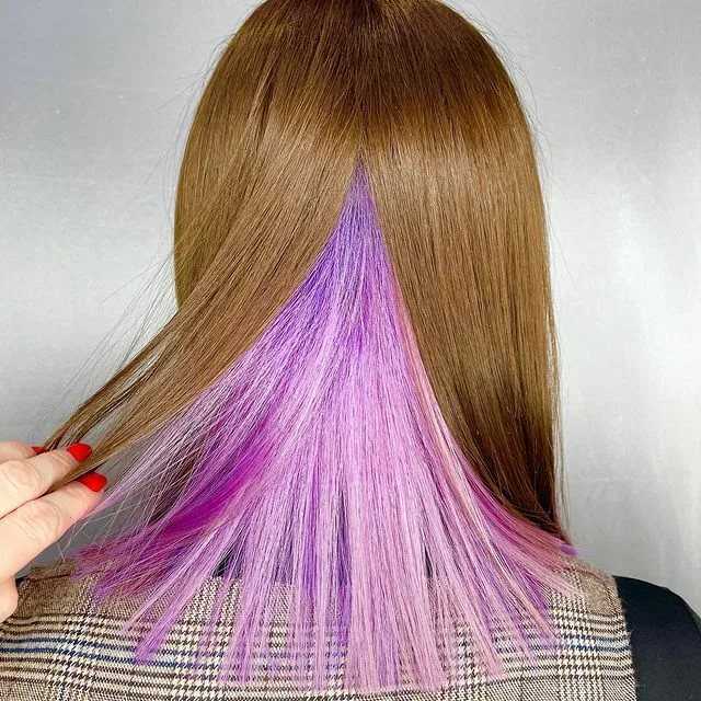 Скрытое окрашивание волос 2021: тренды, цвета