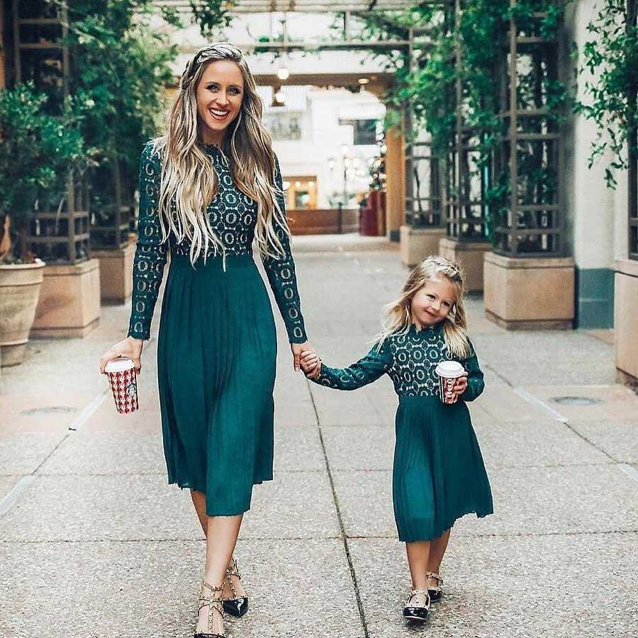 Модный семейный стиль в одежде family look 2019-2020 тенденции + фото образов