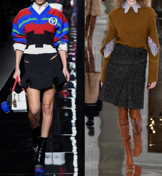 Выбираем модную юбку на сезон осень-зима 2019-2020 исходя из последних тенденций в мире моды Самые модные модели и фасоны: юбки из кожи, леопардовый принт, плюш и т д