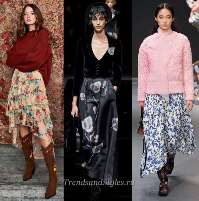 11 модных юбок осень-зима 2018-2019: новинки и тренды