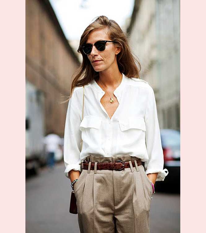 Элегантные белые блузки |50 фото| — стильные новинки 2018