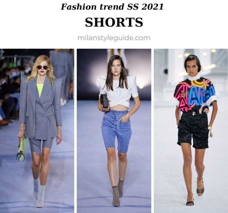 Модные женские шорты на лето 2021