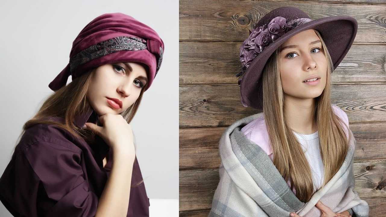 Модные головные уборы для женщин старше 40 лет: зима 2021-2022