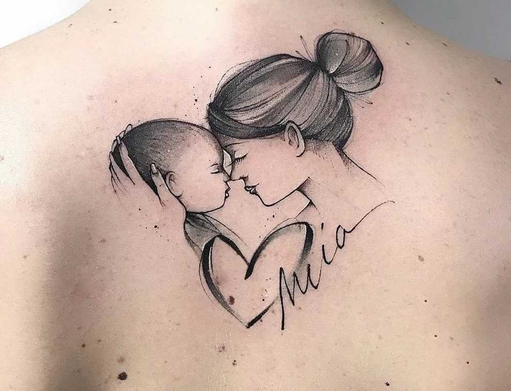 Tatuajes padre y madre