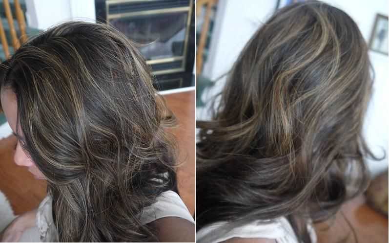Делаем обратное мелирование на светлые волосы: фото до и после. потрясающий результат!