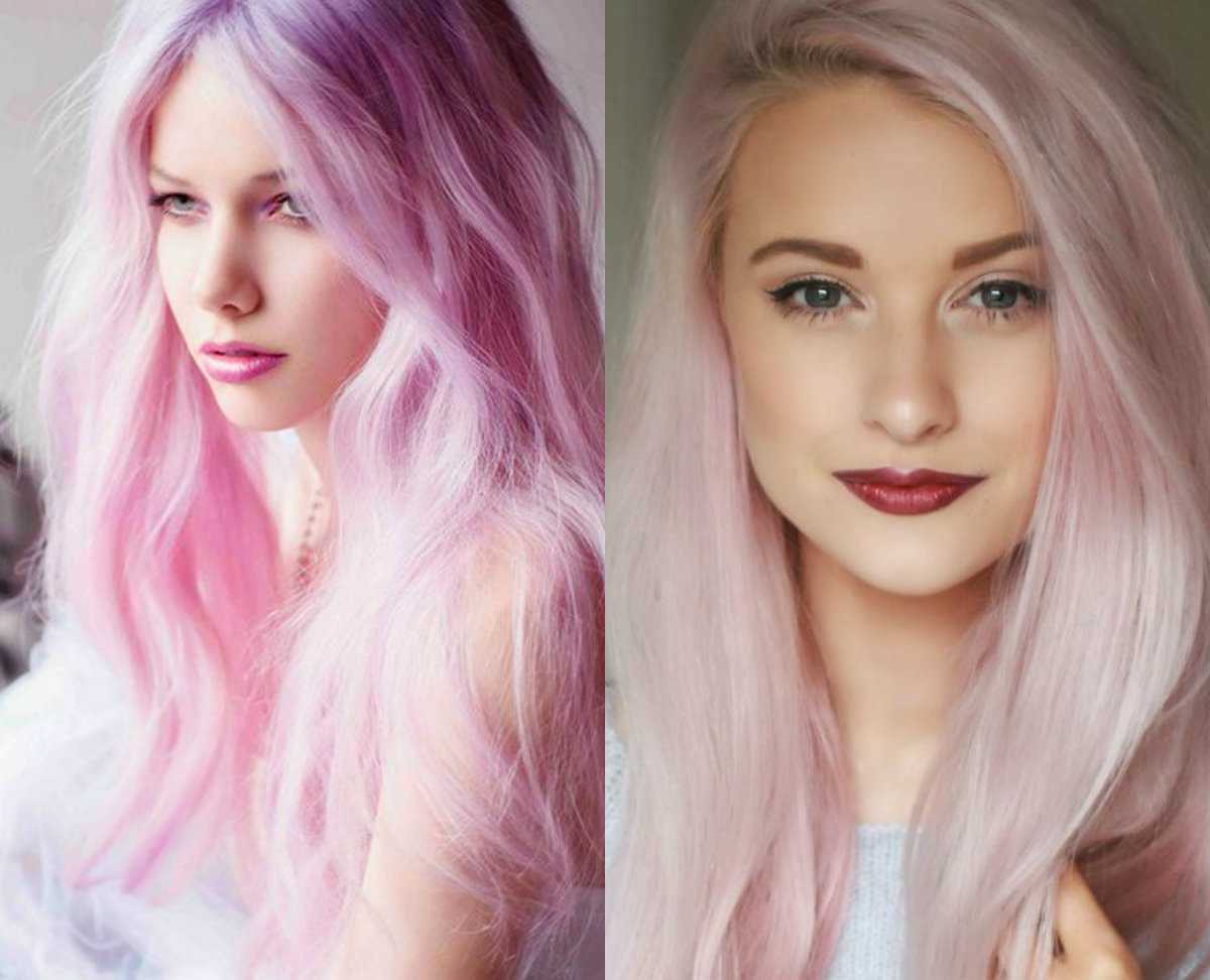Розовые волосы: описание с фото, палитра цветов, выбор краски, техника окрашивания, особенности ухода за волосами после окраски - luv.ru