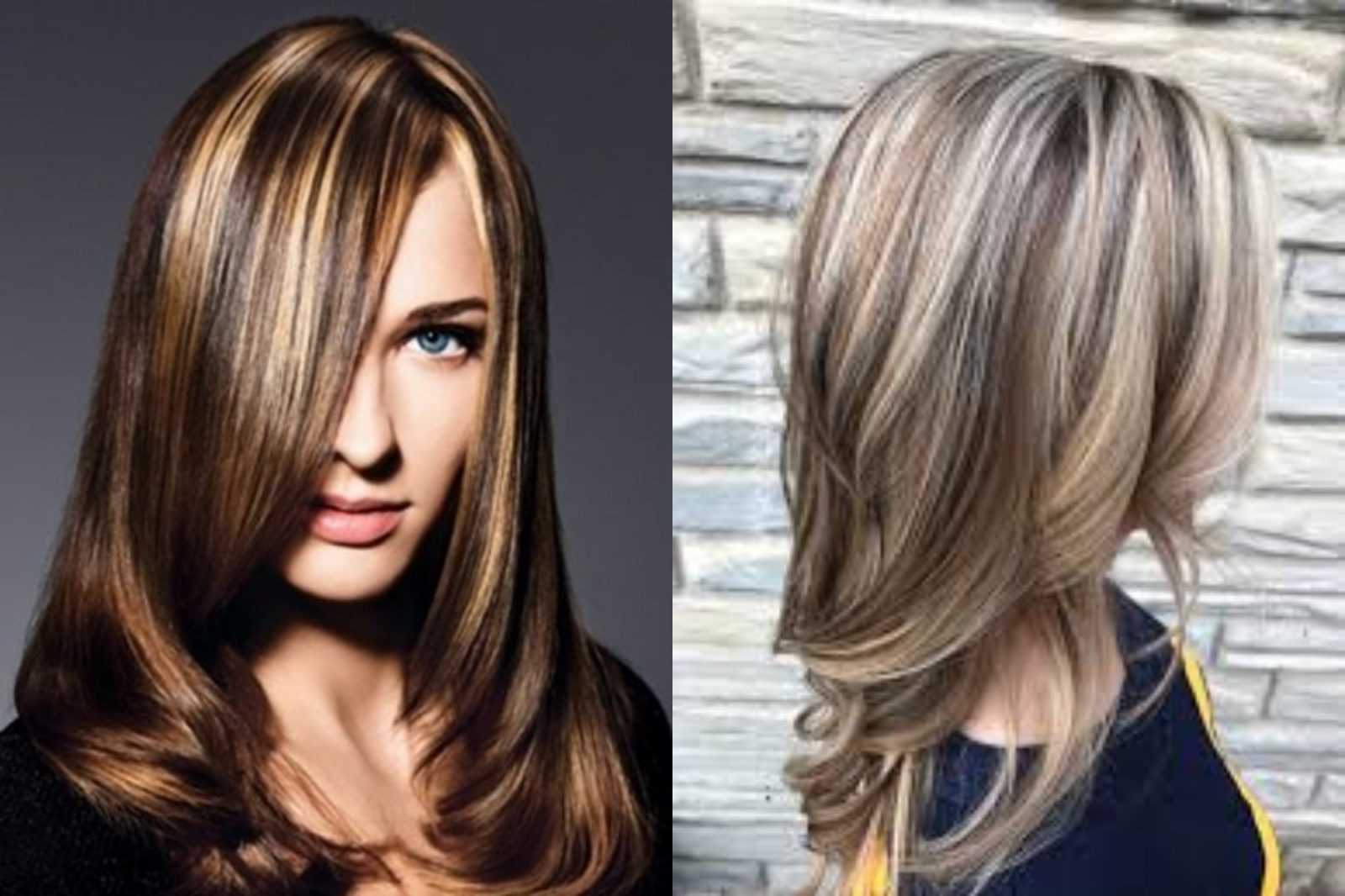 Колорирование окраска волос до и после