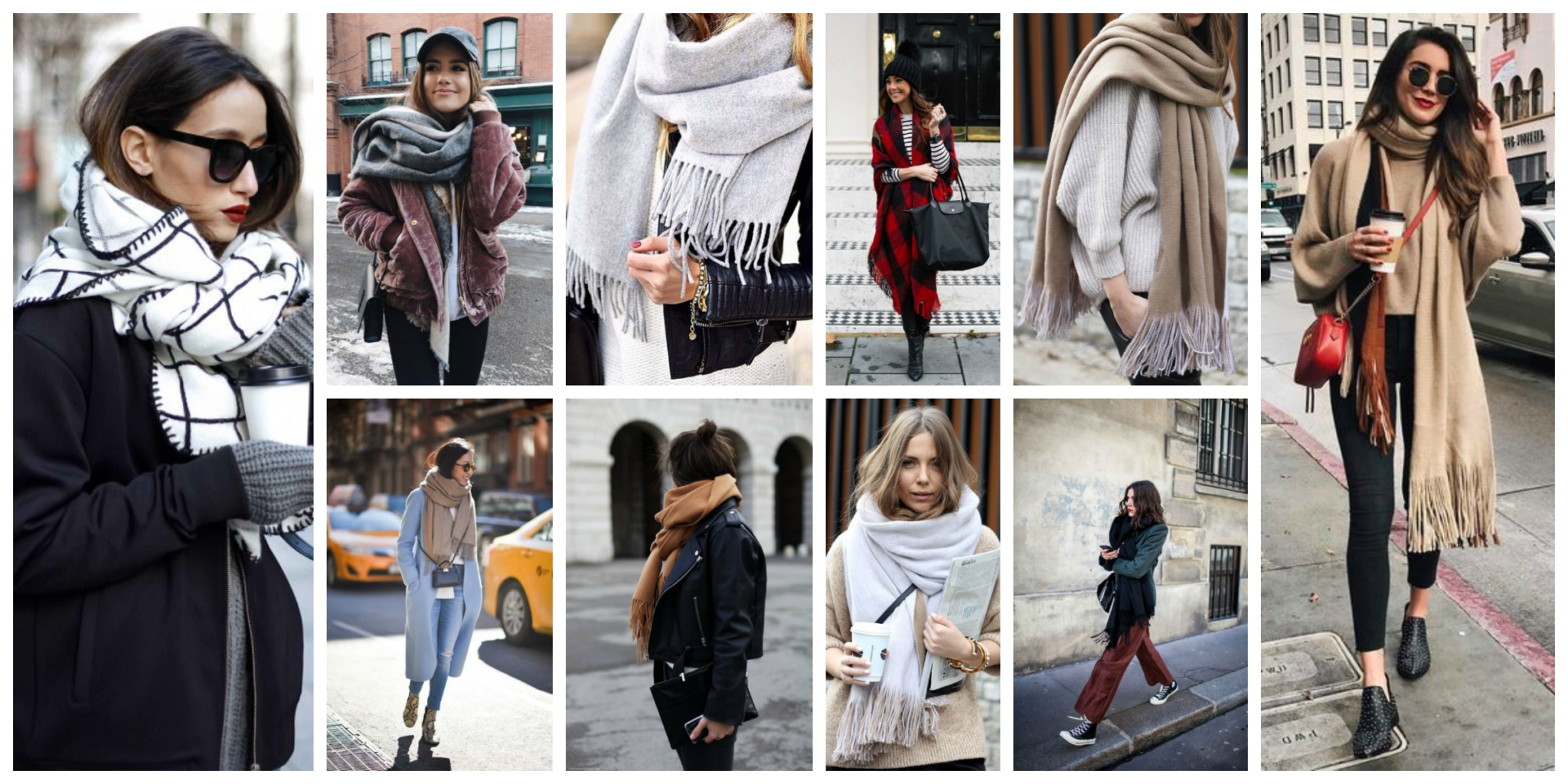 Идеи! модных шарфов 2021 2022 года тенденции фото вязаные женские