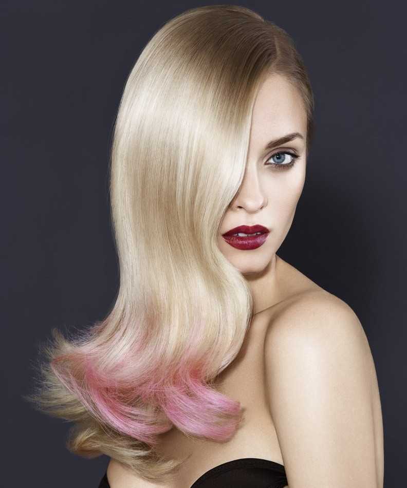 Светло-розовые волосы: фото цвета и нюансы окрашивания