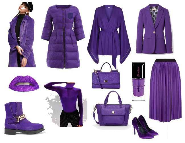 13 модных фиолетовых платьев - новинки и тренды
