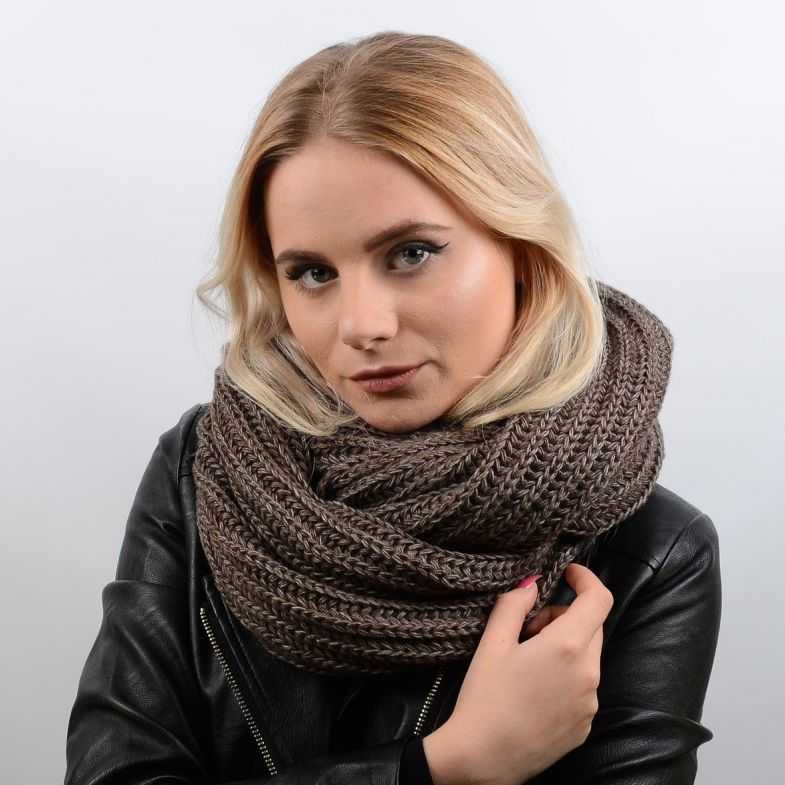 Модный шарф-снуд  - с чем носить
