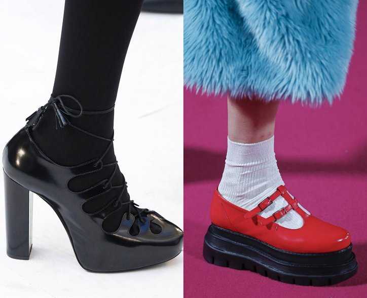Модная обувь осень-зима 2021-2022 - фото женских трендов